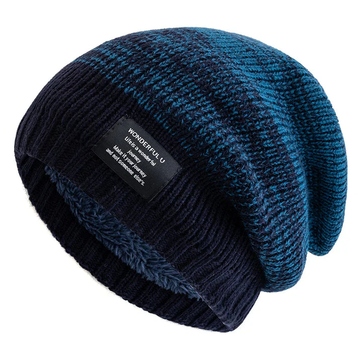 Womens Winter Beanie Soft Warm Fuzzy Knit