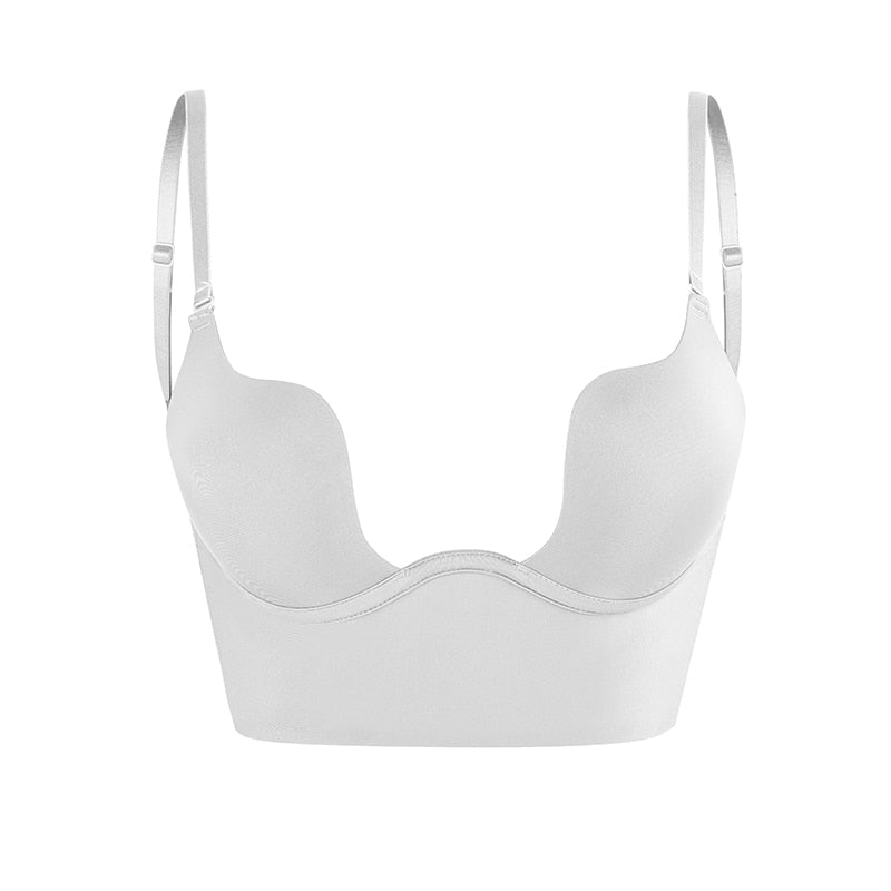 Womens Seamless Backless Bra with Invisible Support Comfortable Fit