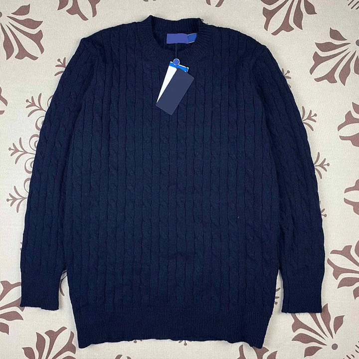 Womens Chunky Knit Sweater Oversized Cozy Fit