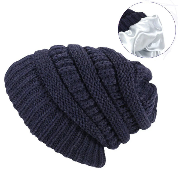 Unisex Winter Hat Soft Fleece Lined Warm Fit