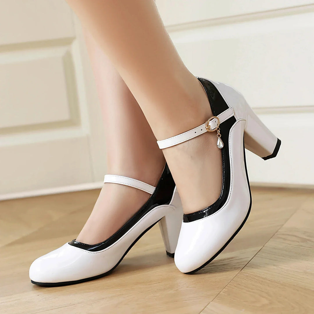Womens Heeled Shoes Elegant Fit