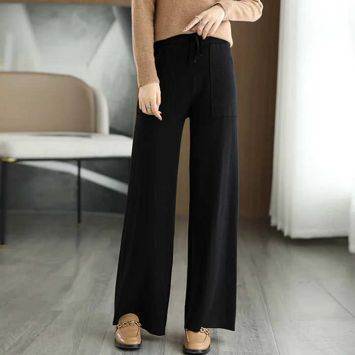 Mens Jogger Pants Wool Comfortable Fit