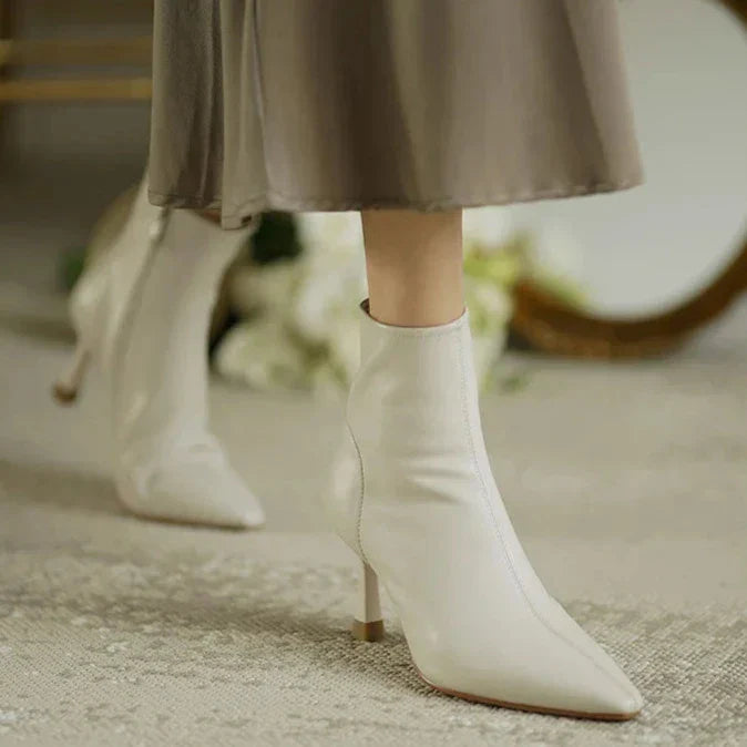Womens Ankle Boots Leather Classic Fit