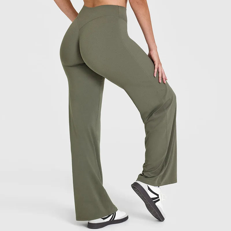 Womens Yoga Pants Ultra Soft Straight Leg