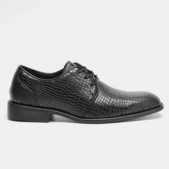 Mens Leather Oxford Dress Shoes