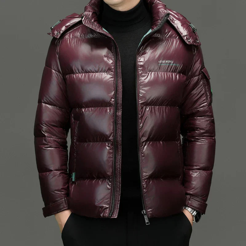 Mens Winter Jacket with Insulation Elegant Fit