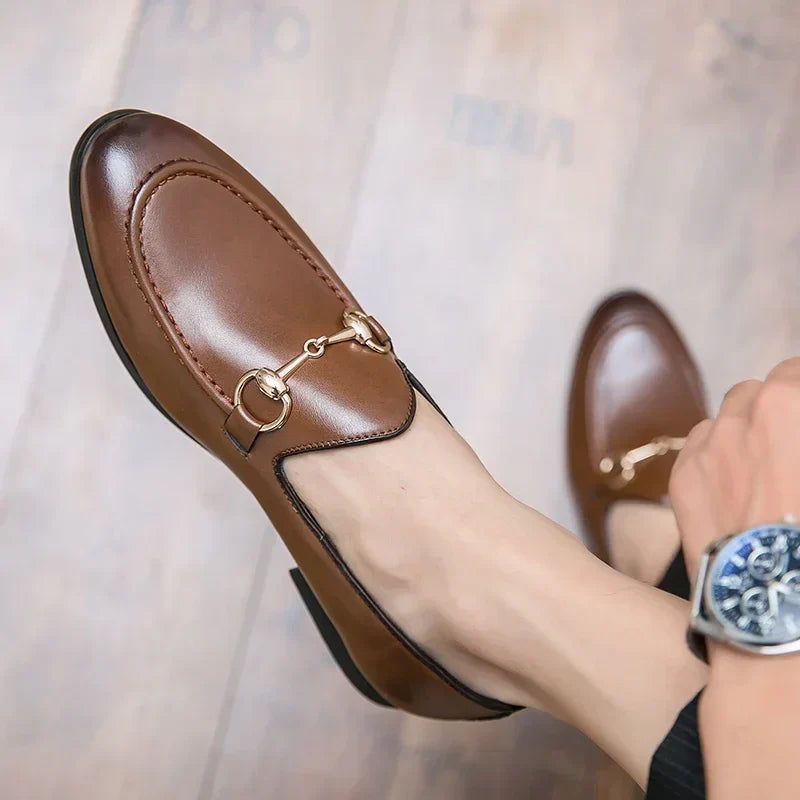 Womens Genuine Leather Shoes Classic Fit