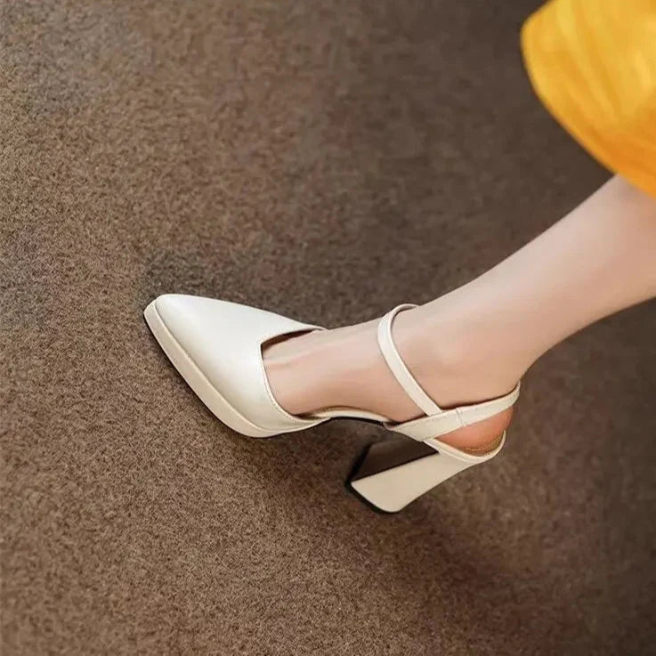 Womens Heeled Shoes Classic Style