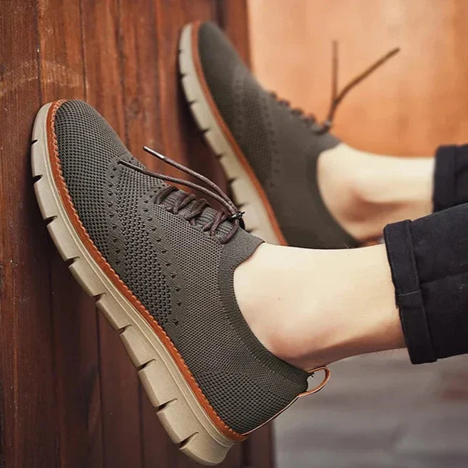 Unisex Sneakers Casual Lace-Up Design