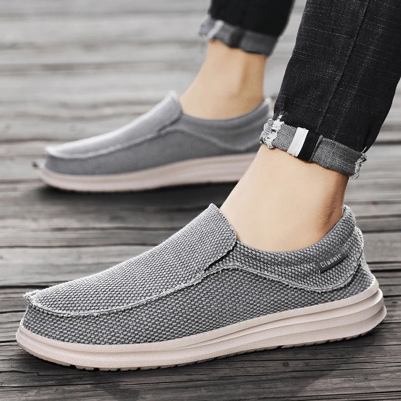 Mens Canvas Shoes Casual Fit