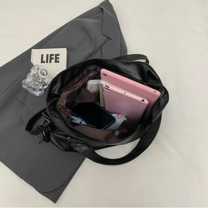 Womens Large Soft Leather Handbag Spacious Design