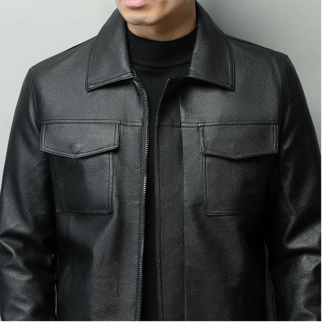 Womens Leather Jacket Classic Fit
