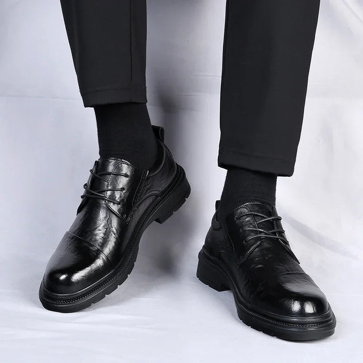 Mens Leather Shoes Genuine Leather
