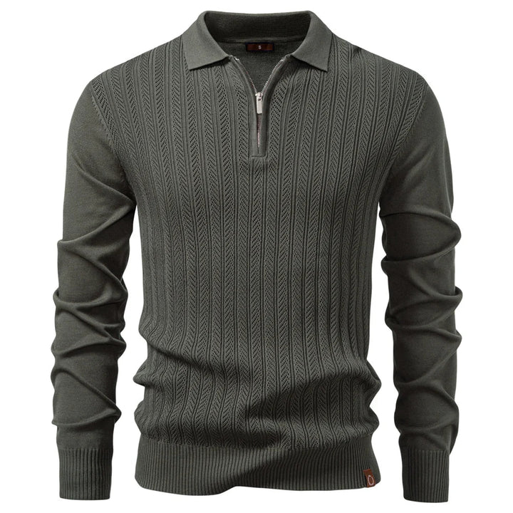 Mens Polo Shirt Embroidered Slim Fit Casual