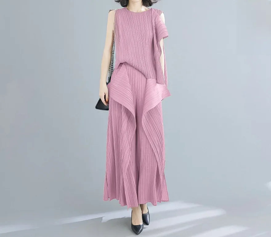 Womens Slim Fit Mermaid Leg Pants Elegant Style