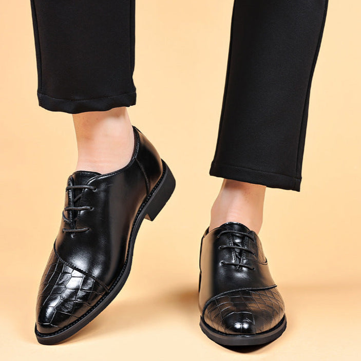 Mens Leather Dress Shoes Genuine Leather