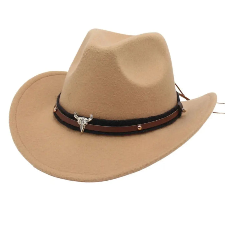 Unisex Felt Cowboy Hat Classic Style