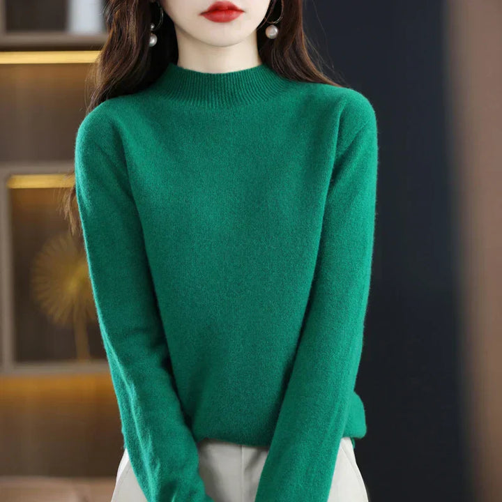 Womens Wool Sweater Cozy Fit Winter