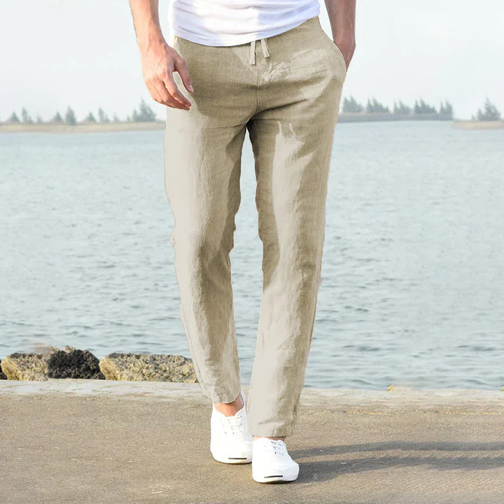 Mens Casual Pants Slim Fit