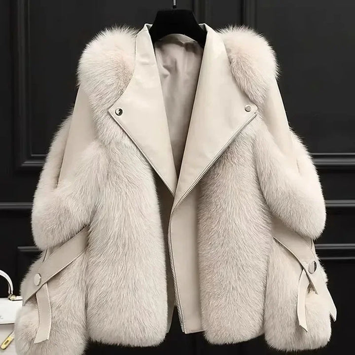 Womens Parka Coat Faux Fur Warm Winter