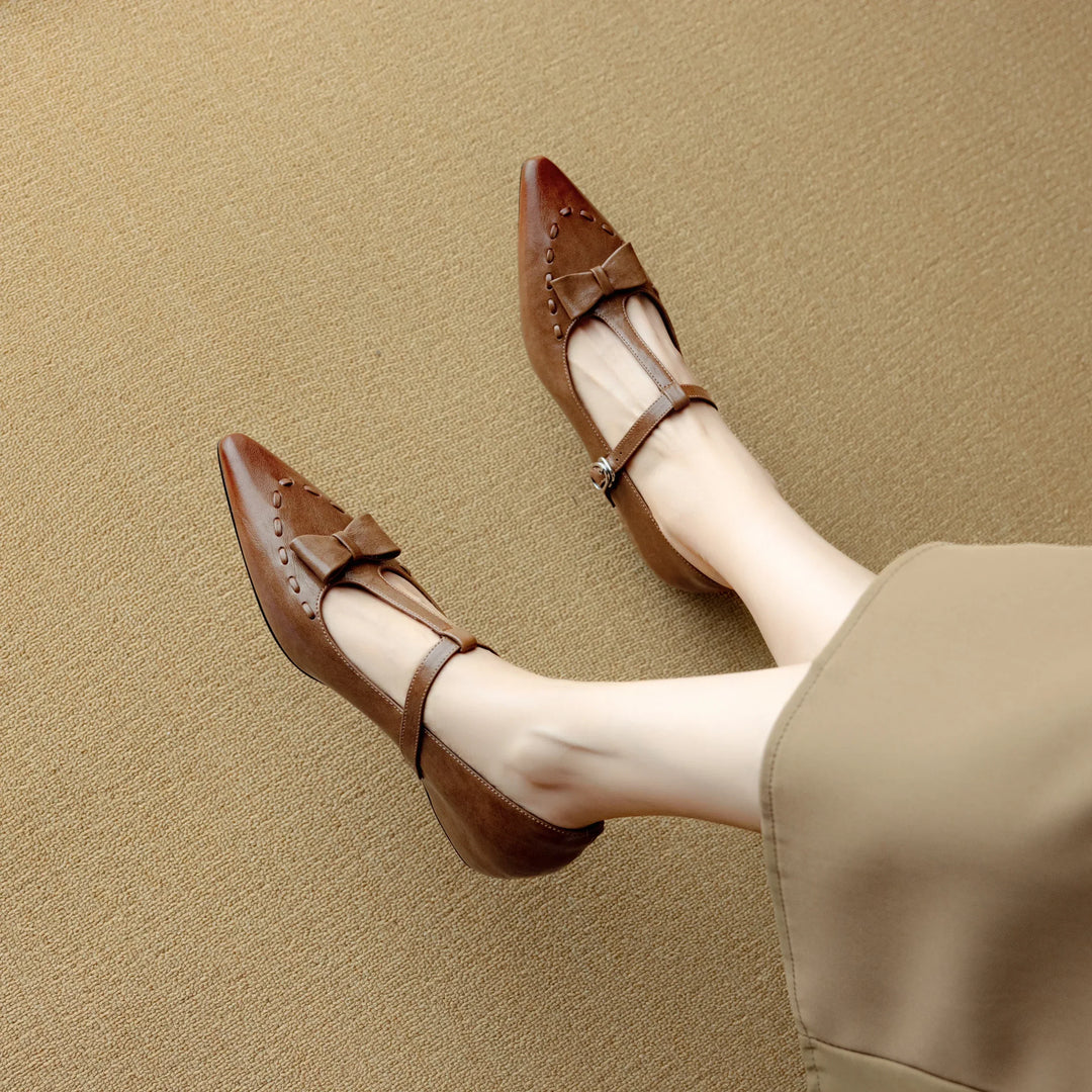 Womens Pumps Genuine Leather Classic Fit