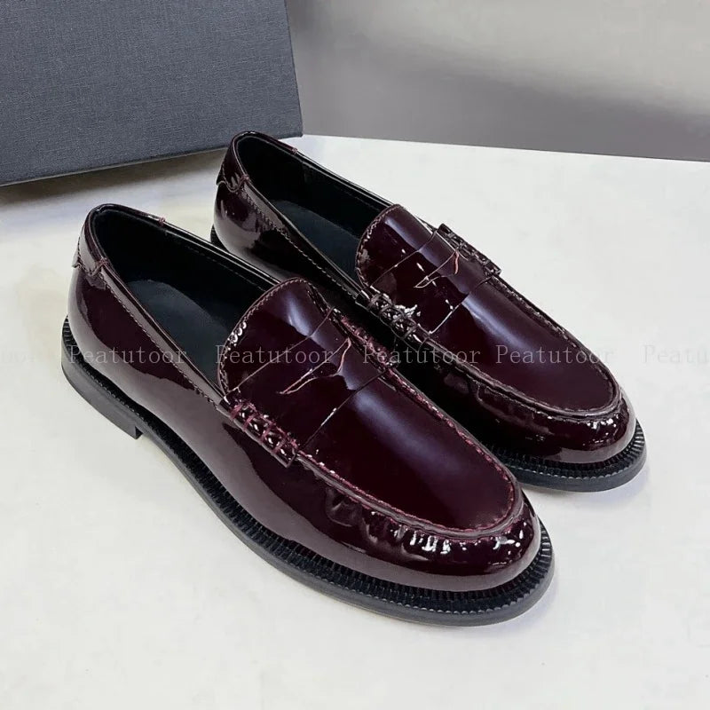 Mens Slip-On Dress Shoes Comfortable Fit