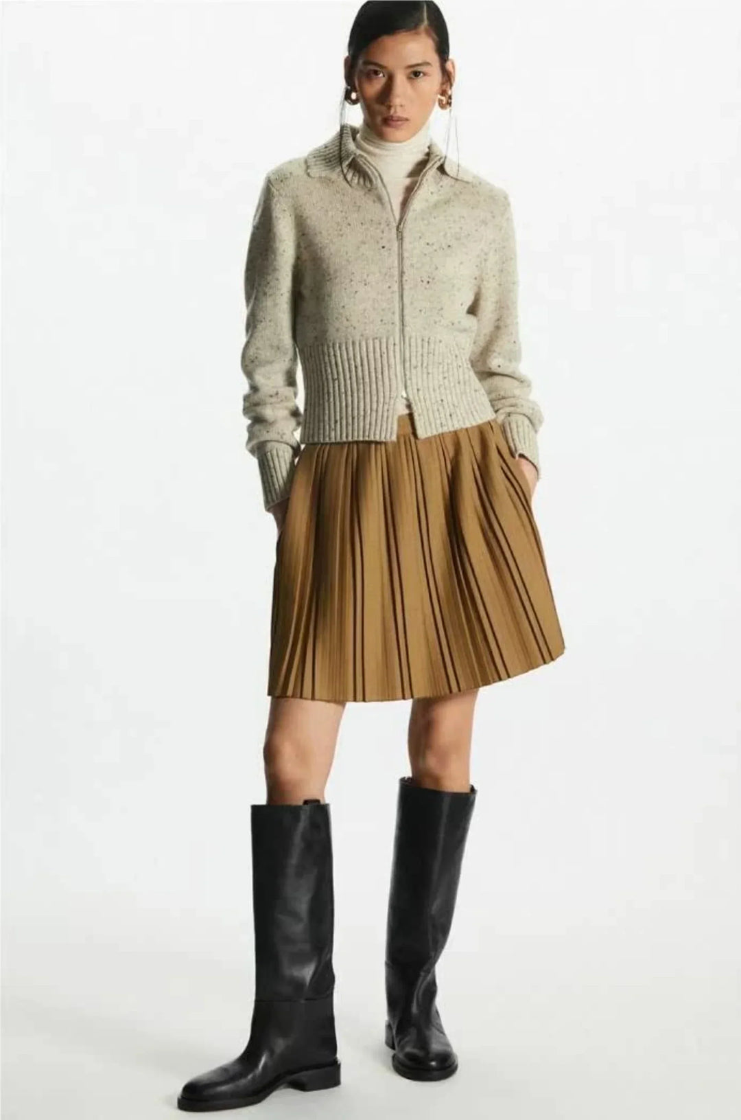 Womens Wool Winter Coat Fit - BritishMode