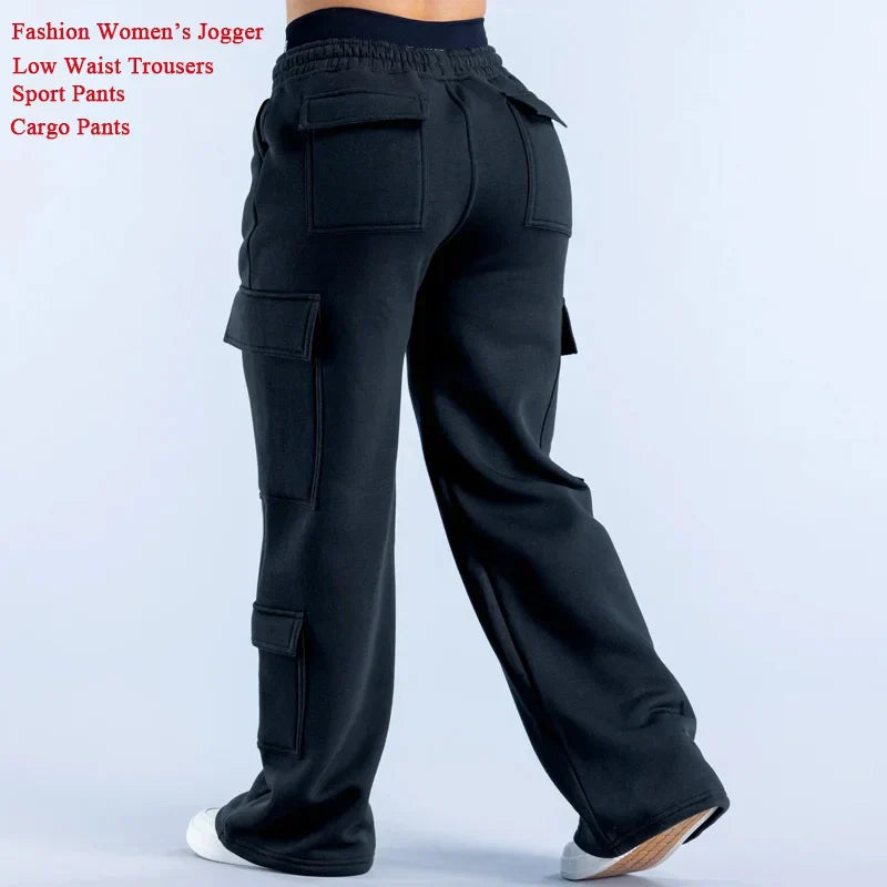 Mens Cargo Work Pants Straight Fit Practical - BritishMode