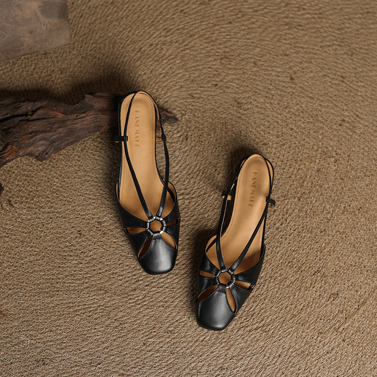 Womens Genuine Leather Sandals Comfortable Fit
