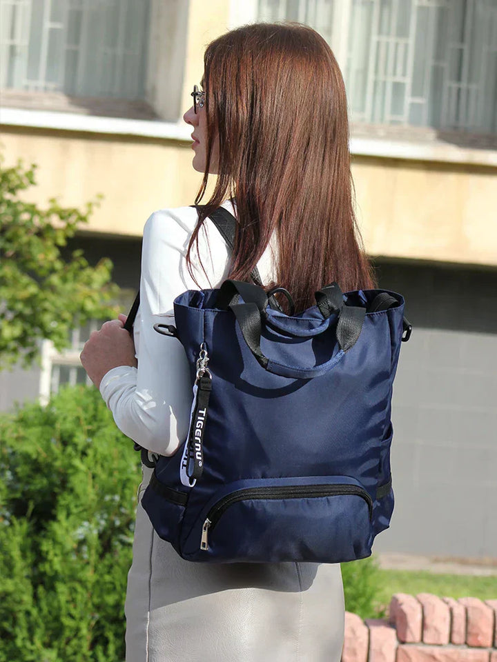 Womens 3-in-1 Lightweight Backpack Travel Shoulder Bag Spacious