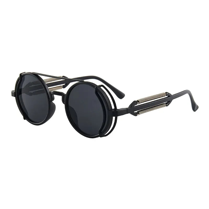 Unisex Aviator Sunglasses Mirrored Lens Retro Style