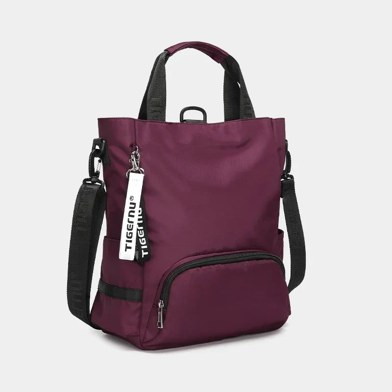 Womens 3-in-1 Lightweight Backpack Travel Shoulder Bag Spacious