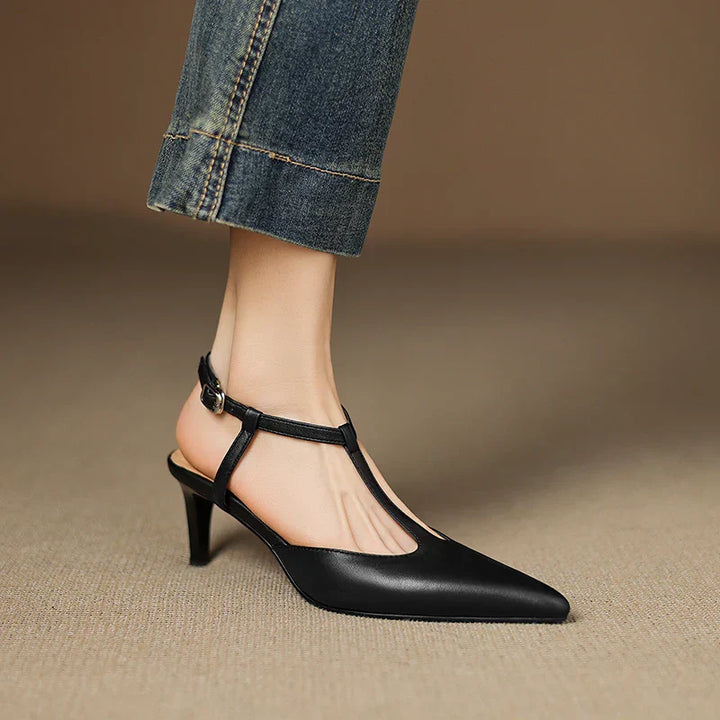 Womens Heels Genuine Leather Classic Fit