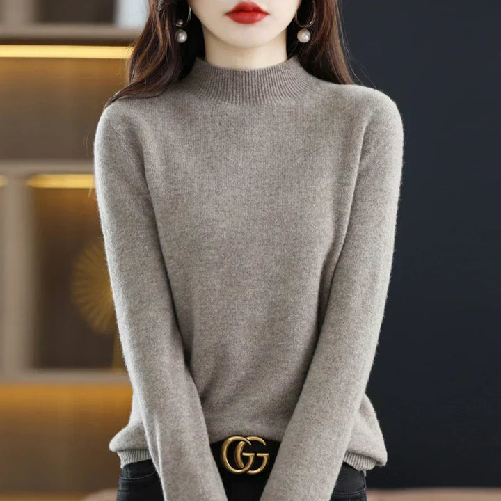 Womens Wool Sweater Cozy Fit Winter - BritishMode