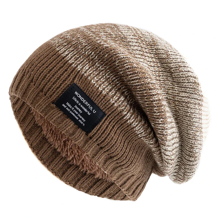 Womens Winter Beanie Soft Warm Fuzzy Knit