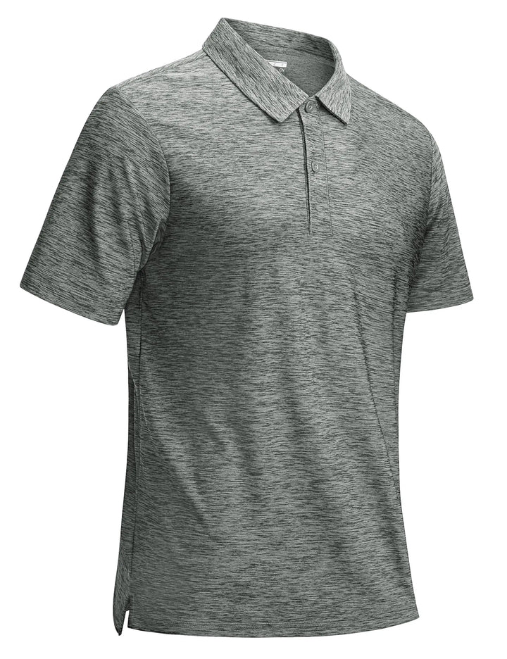Mens Polo Shirt Lightweight Breathable Fit