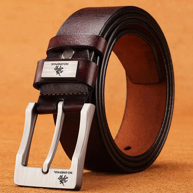 Mens Leather Jeans Belt Quality - BritishMode