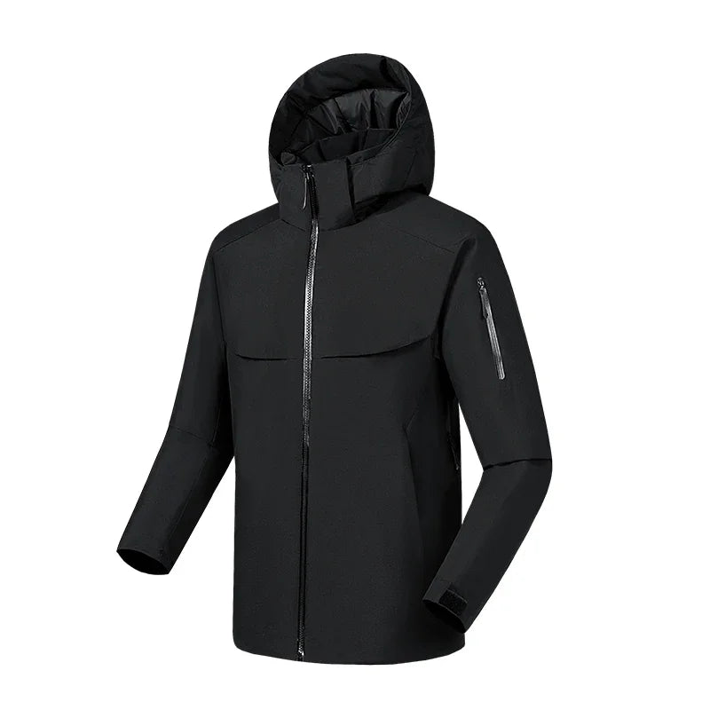 Unisex Casual Softshell Jacket with Hood