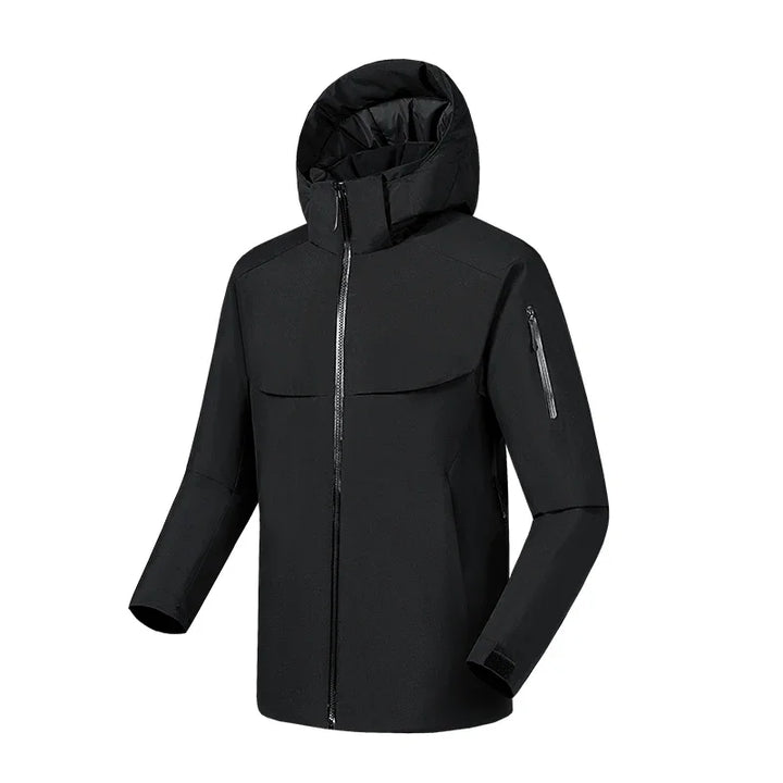 Unisex Casual Softshell Jacket with Hood