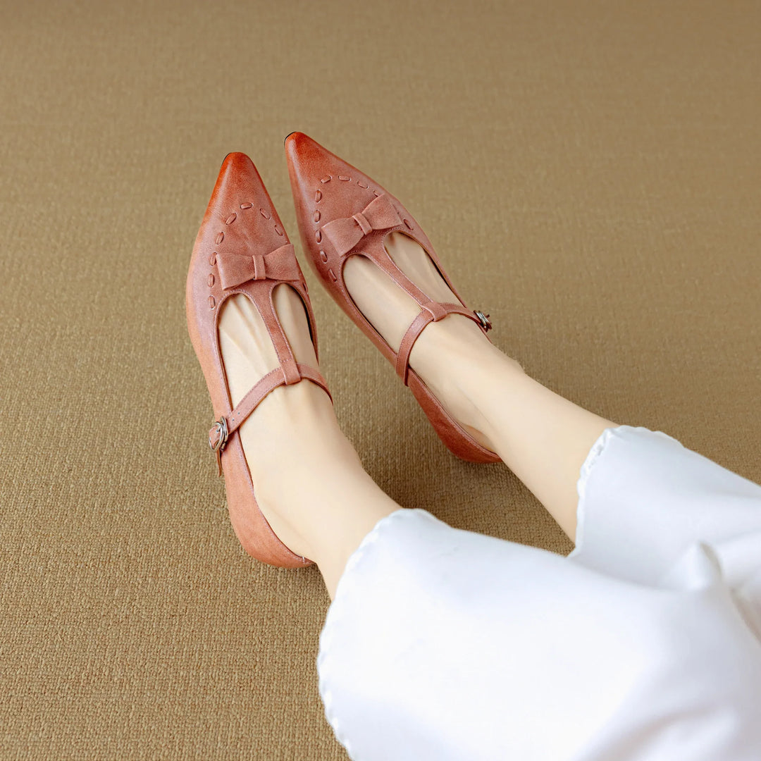 Womens Pumps Genuine Leather Classic Fit