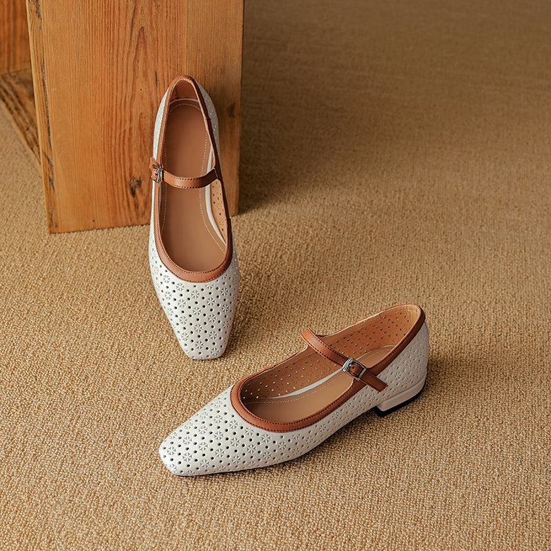 Womens Pumps Genuine Leather Classic Fit