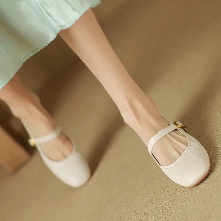 Womens Pumps Genuine Leather Classic Fit