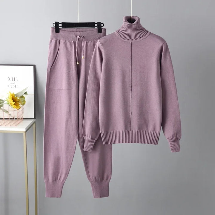 Womens Knit Two-Piece Outfit Cozy Fit