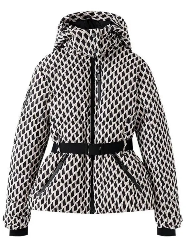 Womens Ski Jacket Insulated Warm Winter Fit