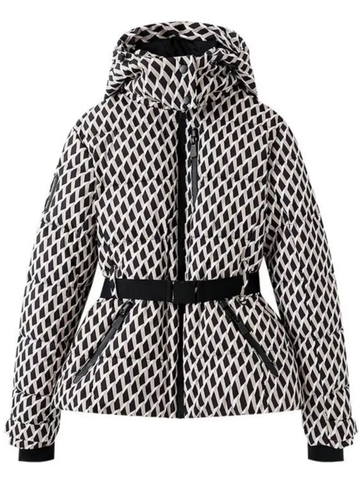 Womens Ski Jacket Insulated Warm Winter Fit