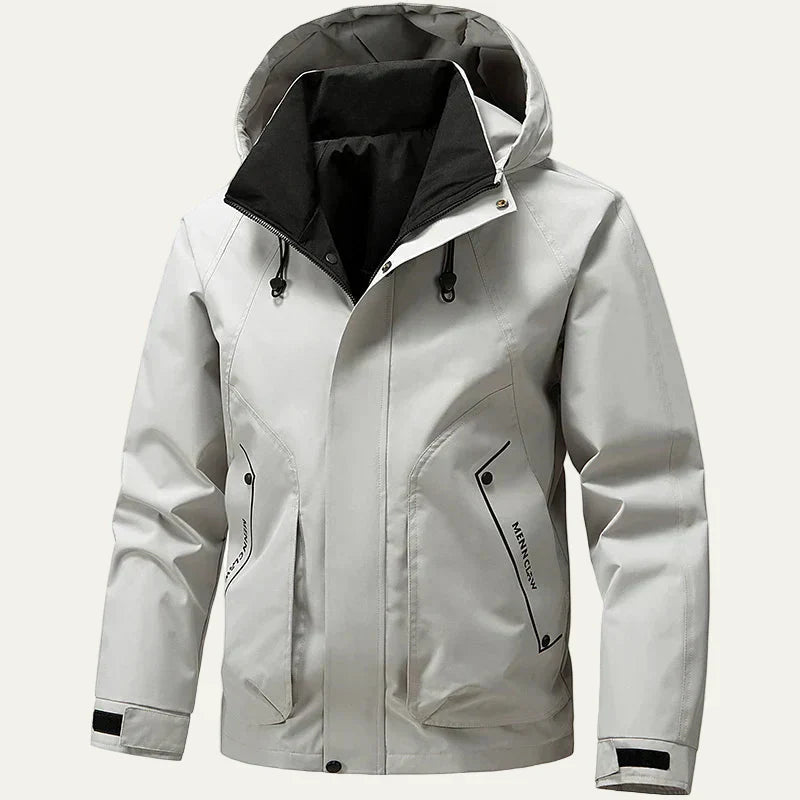 Mens Utility Jacket Weatherproof Hooded