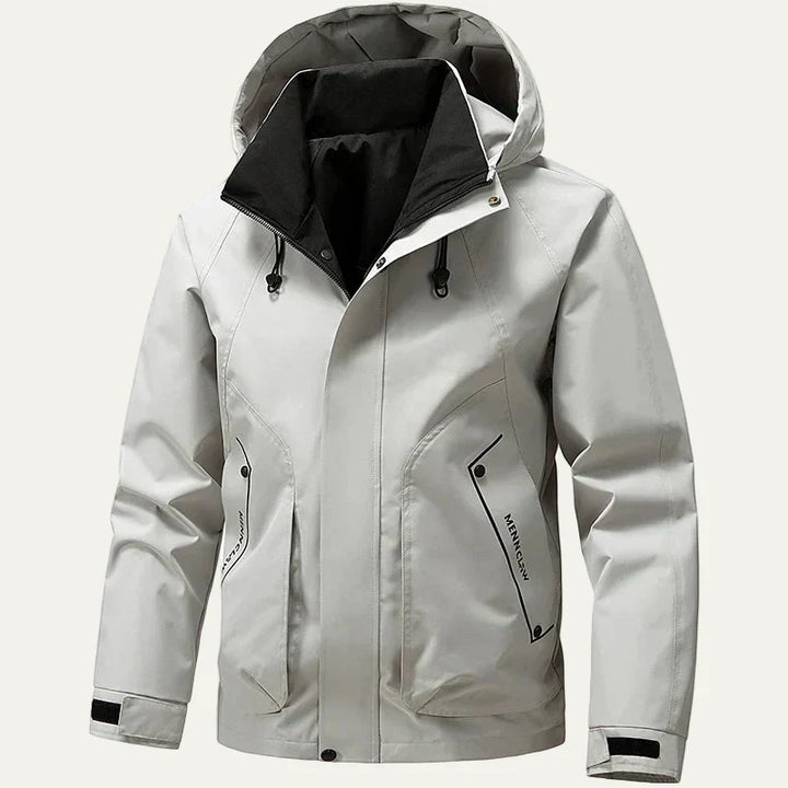 Mens Utility Jacket Weatherproof Hooded