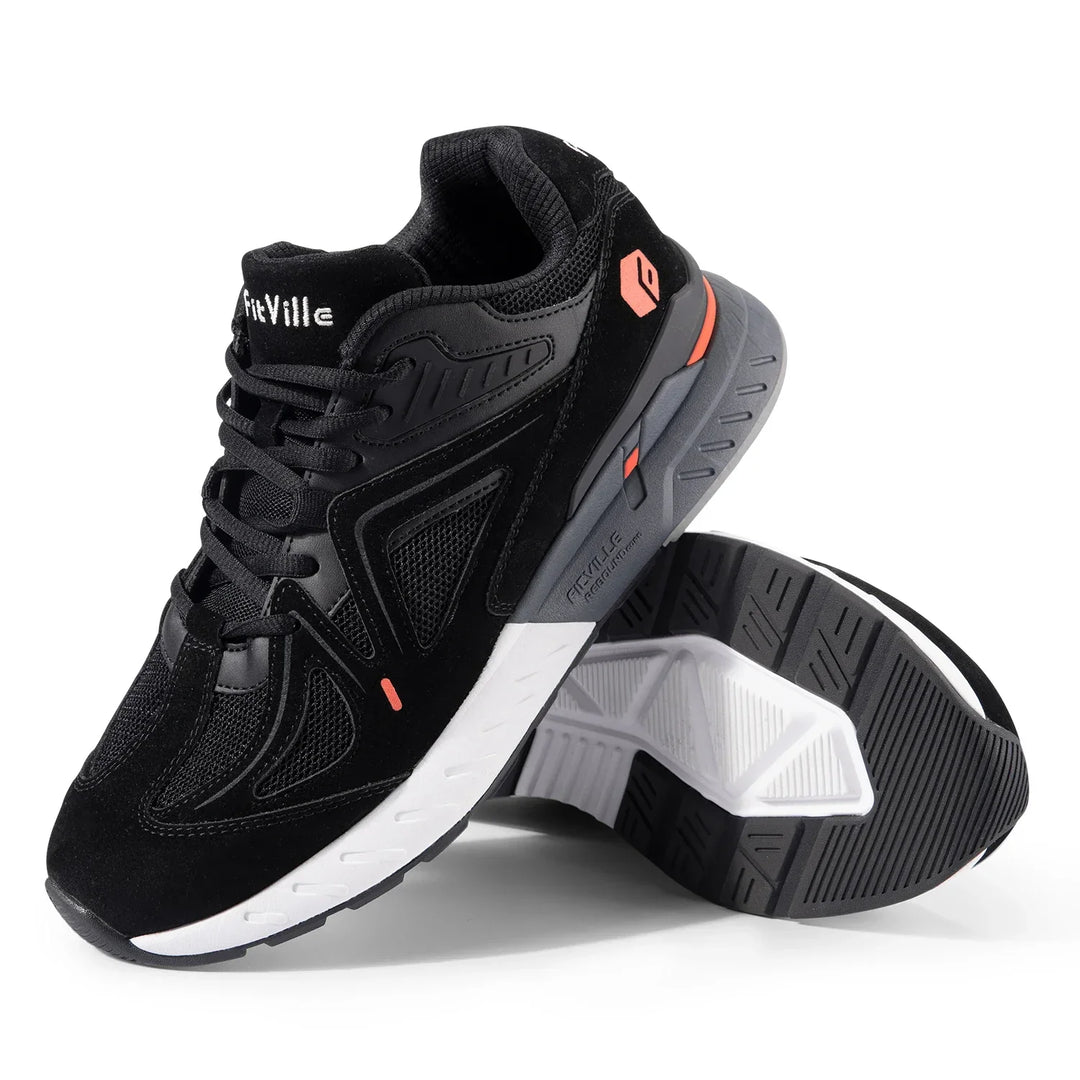 Mens Walking Sneakers Wide Fit Comfortable - BritishMode