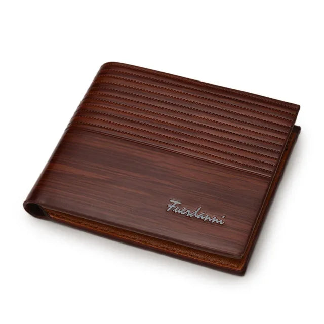 Mens Leather Money Wallet Classic Style