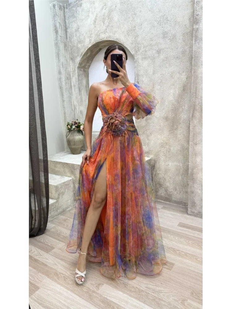 Womens Maxi Dress Floral Floor Length - BritishMode